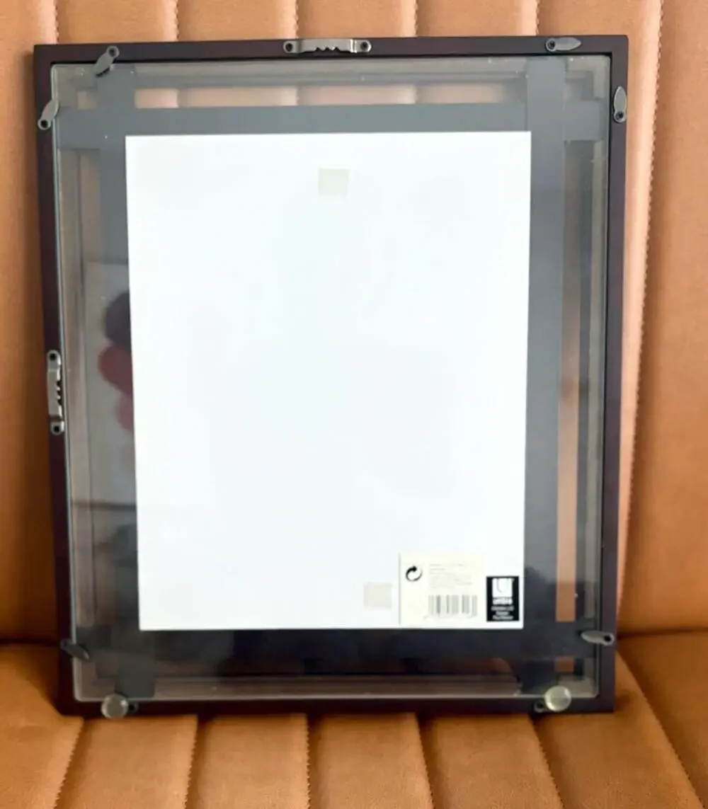umbra 8x10 black modern geometric photo frame